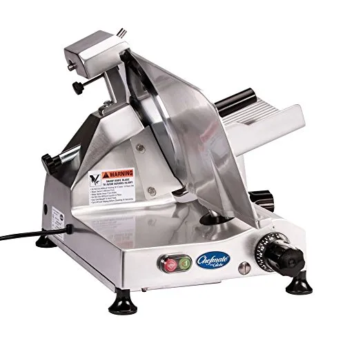 Globe C12 Chefmate 12' Manual Food Slicer, 1/4-HP, NSF Certified, Aluminum Construction