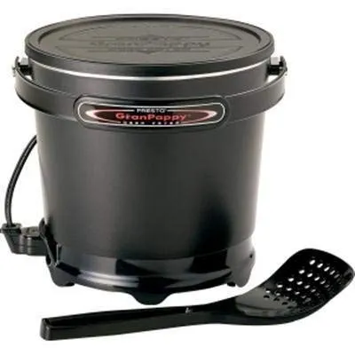 Grand Pappy Deep Fryer by Presto, 4 Servings, Nonstick, Automatic Temperature Control