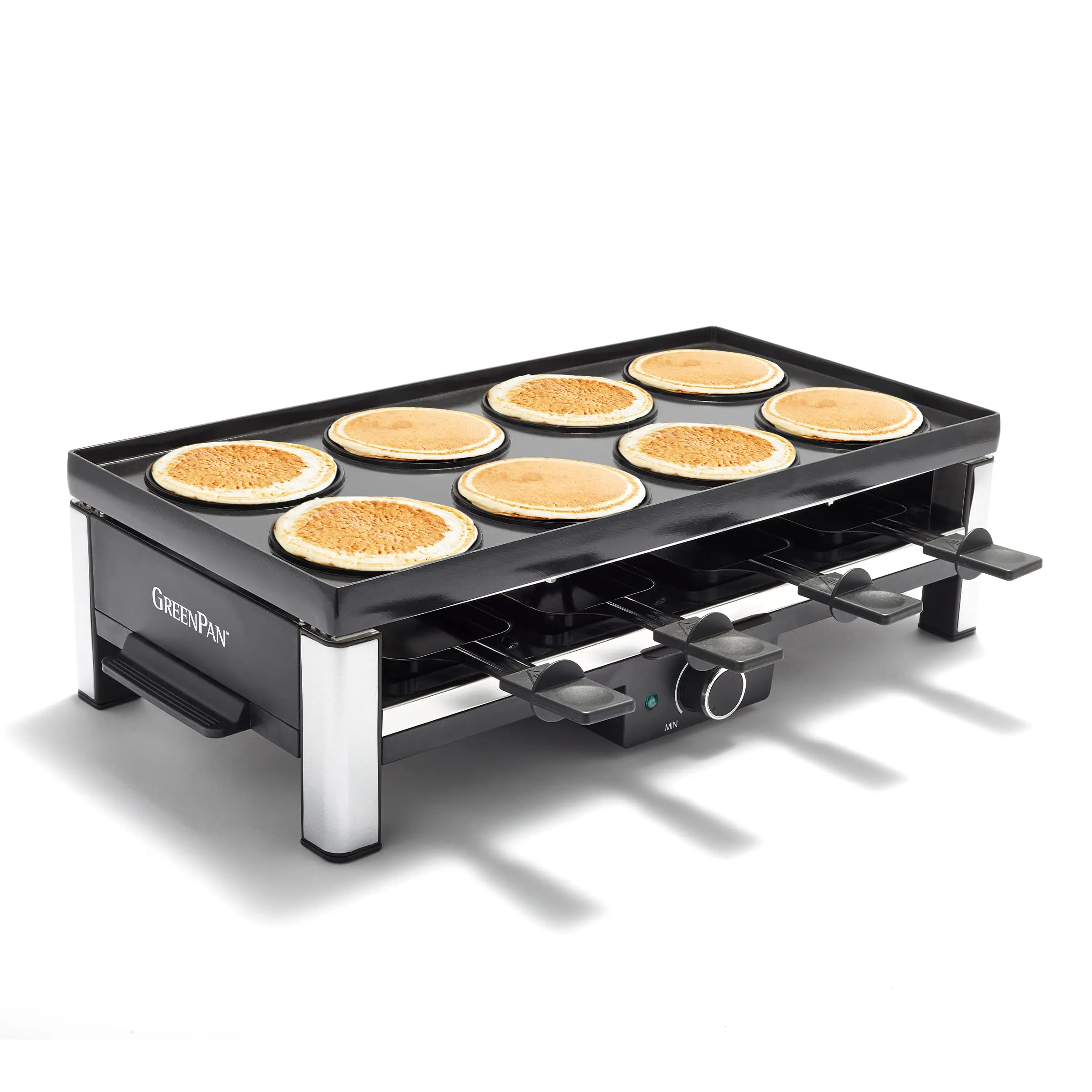 GreenPan 3-in-1 Reversible Grill & Griddle, PFAS-Free, Serves 8, Includes Mini Nonstick Pans