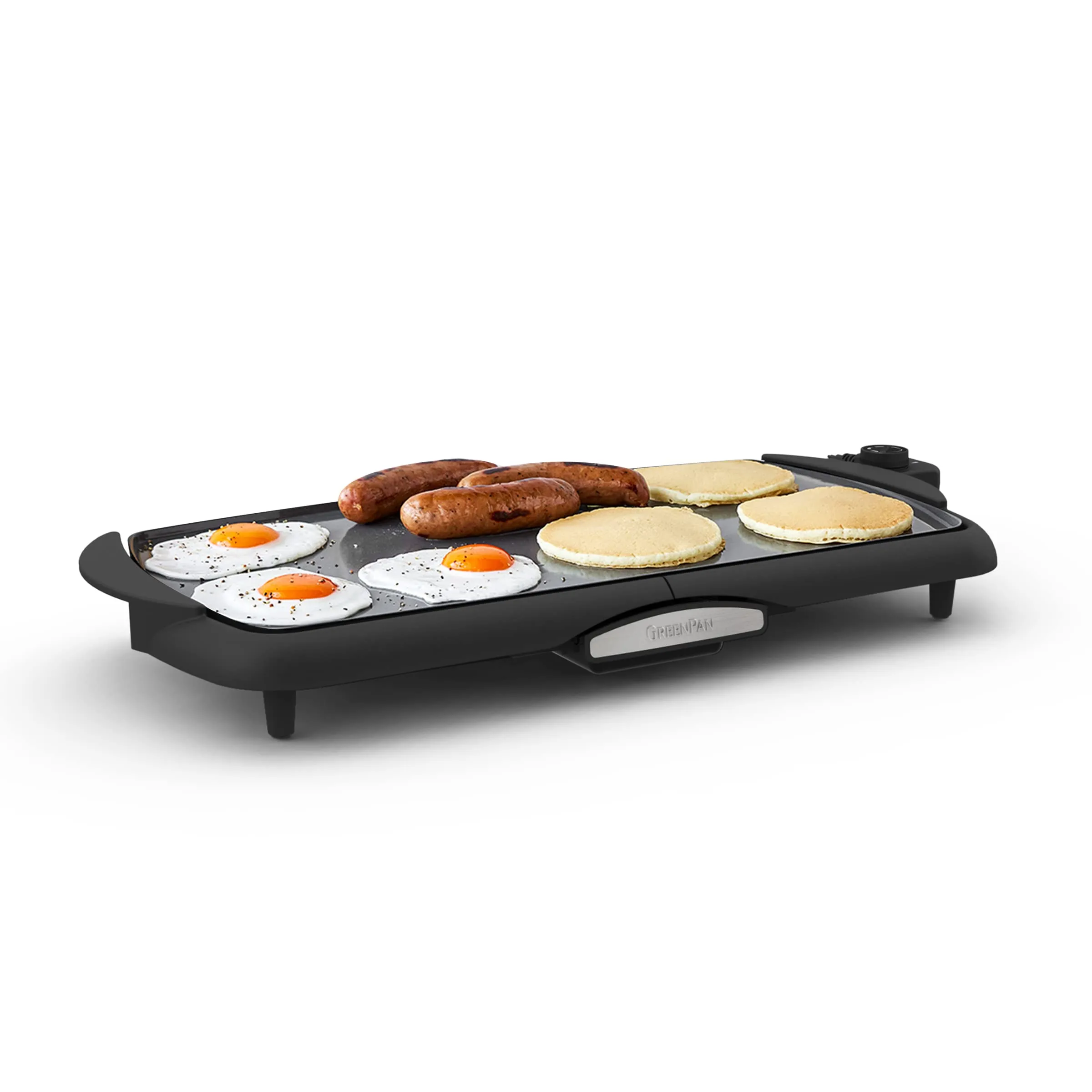 GreenPan Extra Large 20' Electric Griddle, Healthy Ceramic Nonstick, PFAS-Free, Adjustable Temp Control