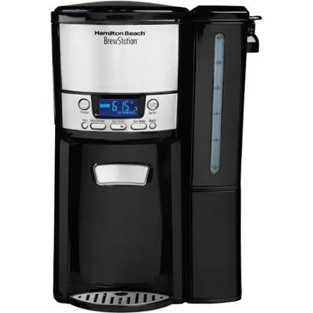 Hamilton Beach BrewStation 12-Cup Coffeemaker with Removable Reservoir for Fresh Coffee