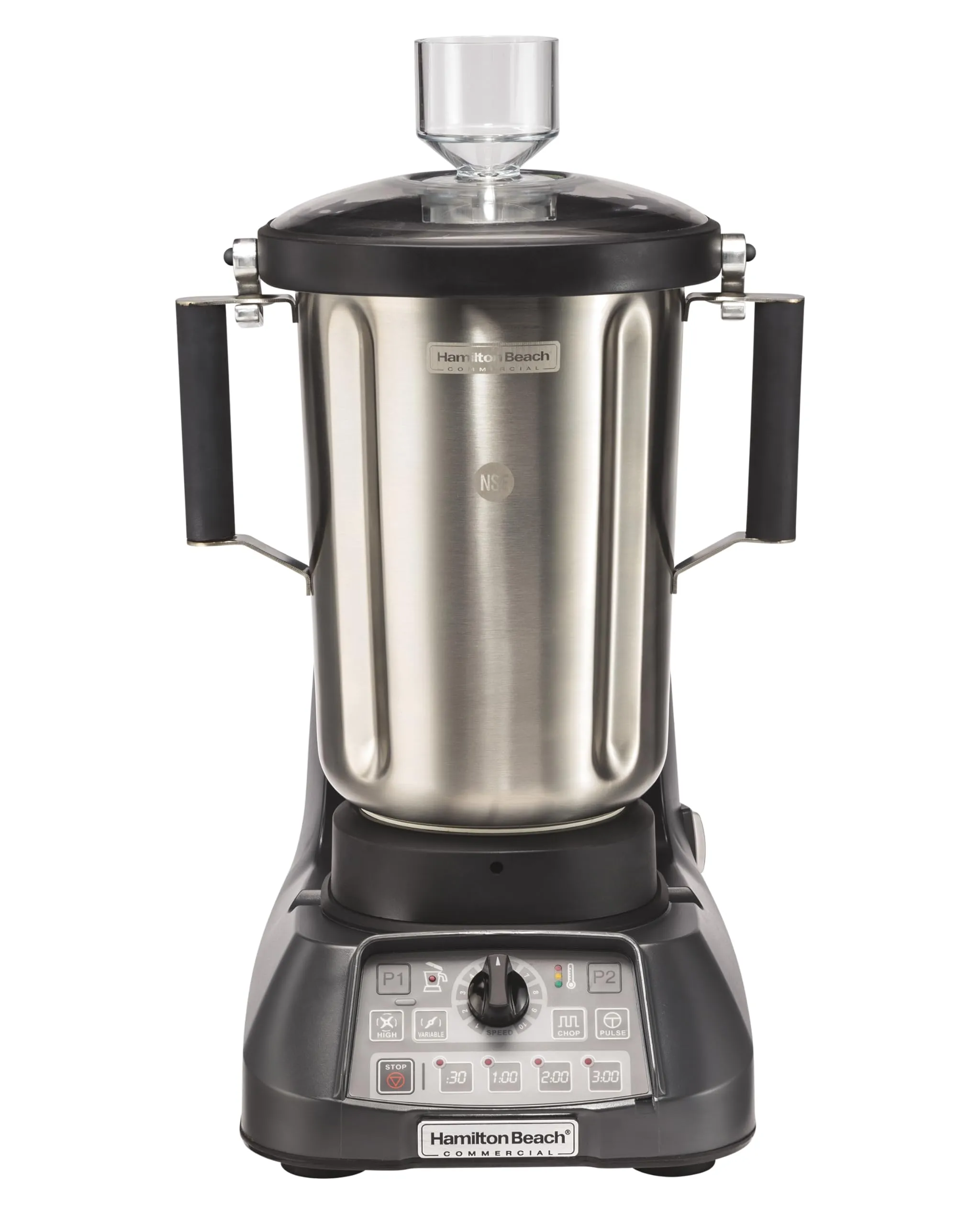 Hamilton Beach Commercial HBF1100S Culinary Blender, 1 Gal Stainless Steel, 3.5 HP Power