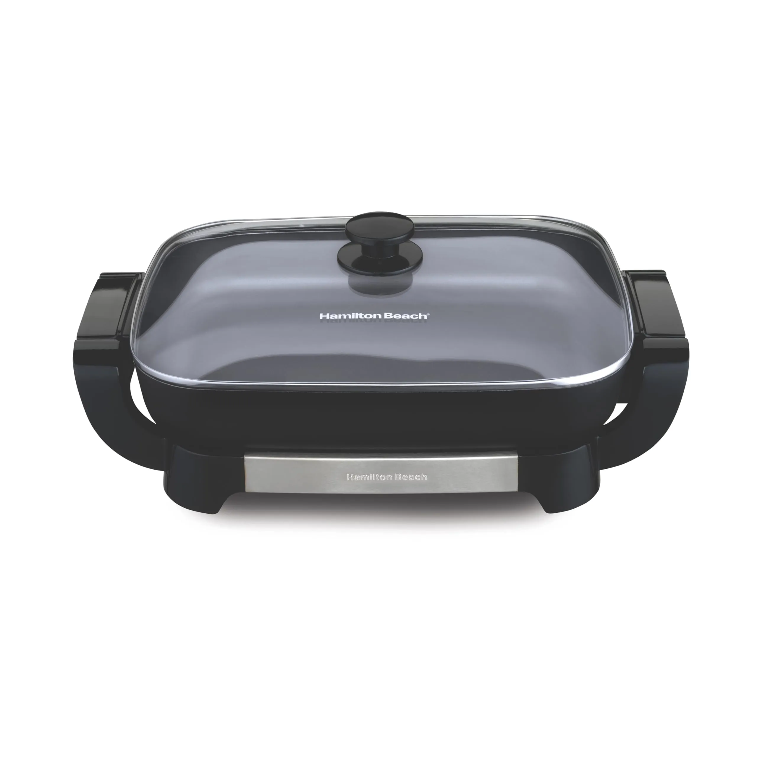 Hamilton Beach Electric Skillet 12x15' with PFAS-Free Durathon Ceramic Coating, Nonstick Surface