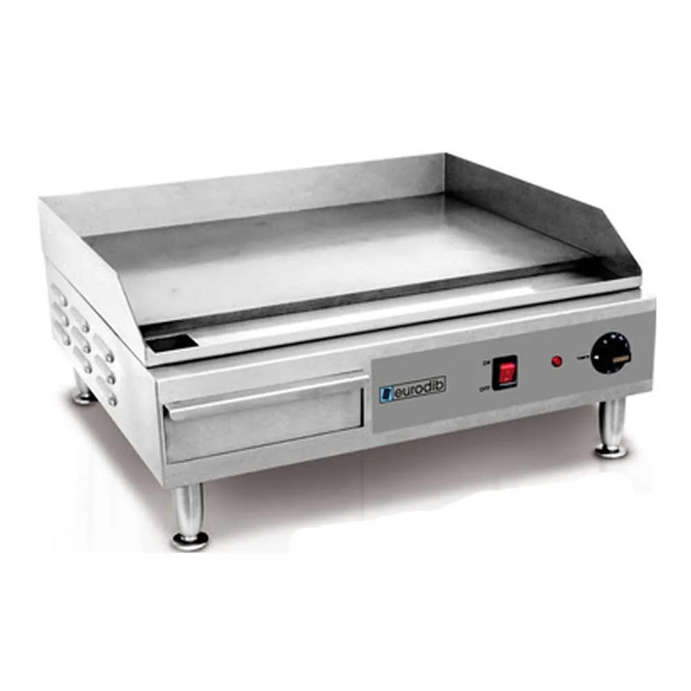 Heavy Duty Electric Countertop Griddle 36' Cooking Surface with Dial Thermostats, Stainless Steel