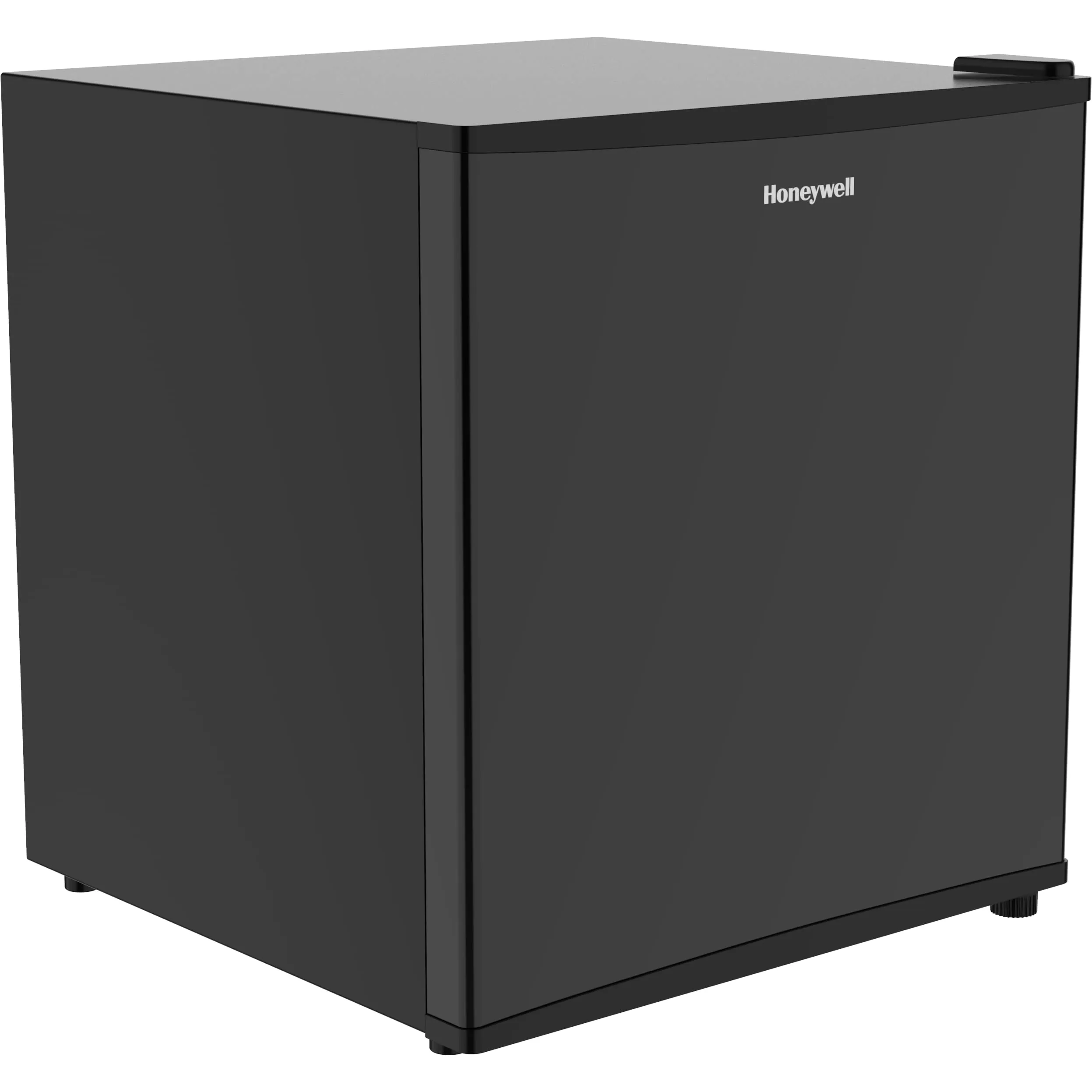 Honeywell 1.6 Cu Ft Compact Refrigerator with Freezer, Adjustable Temperature, Black