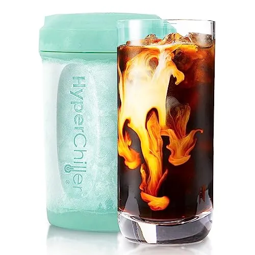 HyperChiller HC1 Iced Coffee Cooler, 12.5 Oz, Improved & Durable, Chills in 60 Seconds