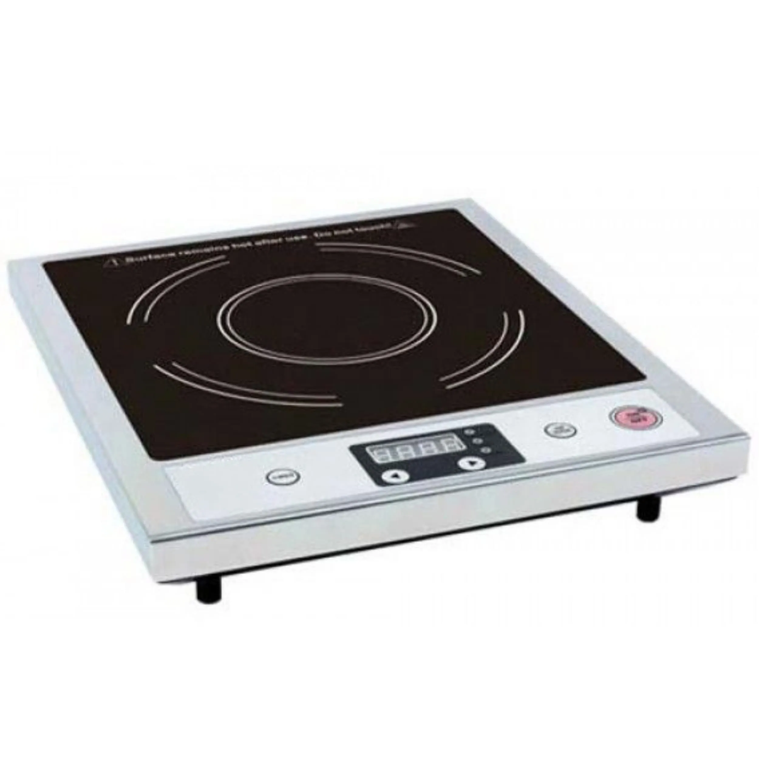 IND-A120V Single-Burner Induction Cooker, 120V, Ceramic Glass Top, Slim Design, Adjustable Temp