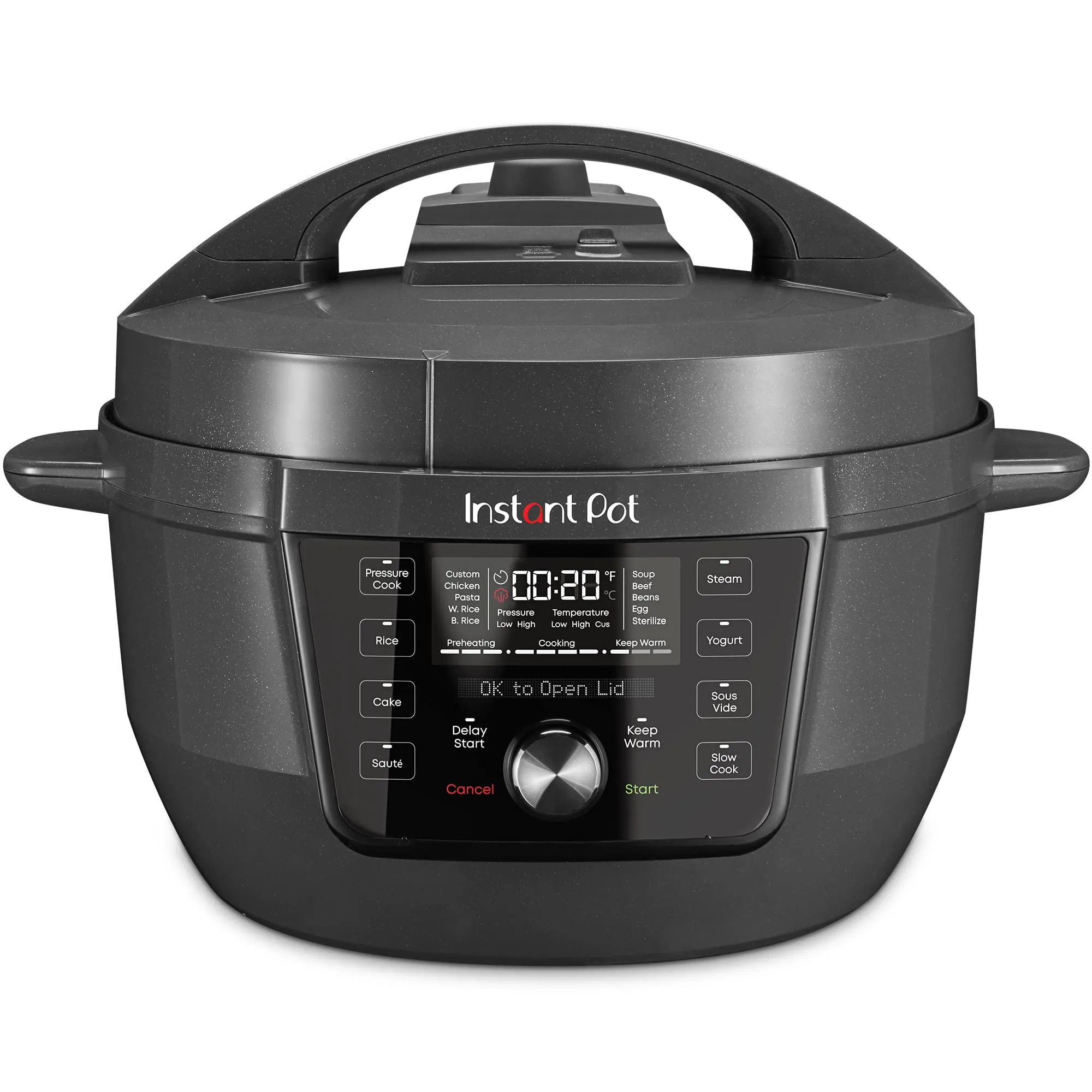 Instant Pot RIO Wide Plus 7.5 Quart Electric Multi-Cooker with WhisperQuiet Steam Release