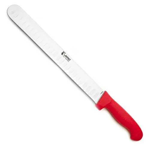 Jero Pitmaster Series 12' Concavo Slicer - German Stainless Steel, Ergonomic Polymer Handle