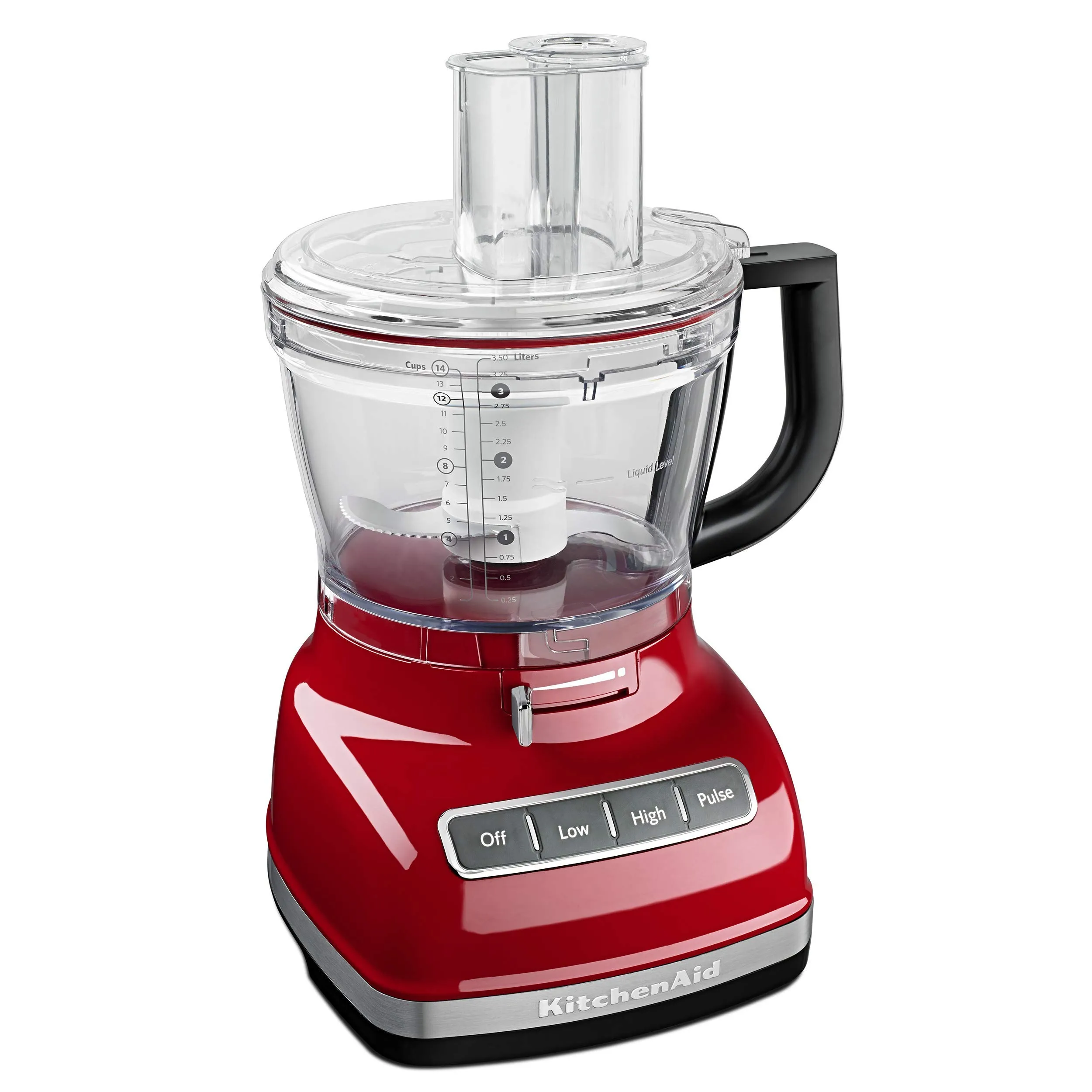 KitchenAid KFP1466ER 14-Cup Food Processor with Dicing Kit - Empire Red