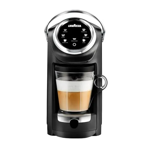 Lavazza Expert Classy Plus Single Serve Espresso & Coffee Brewer with Built-in Milk Frother