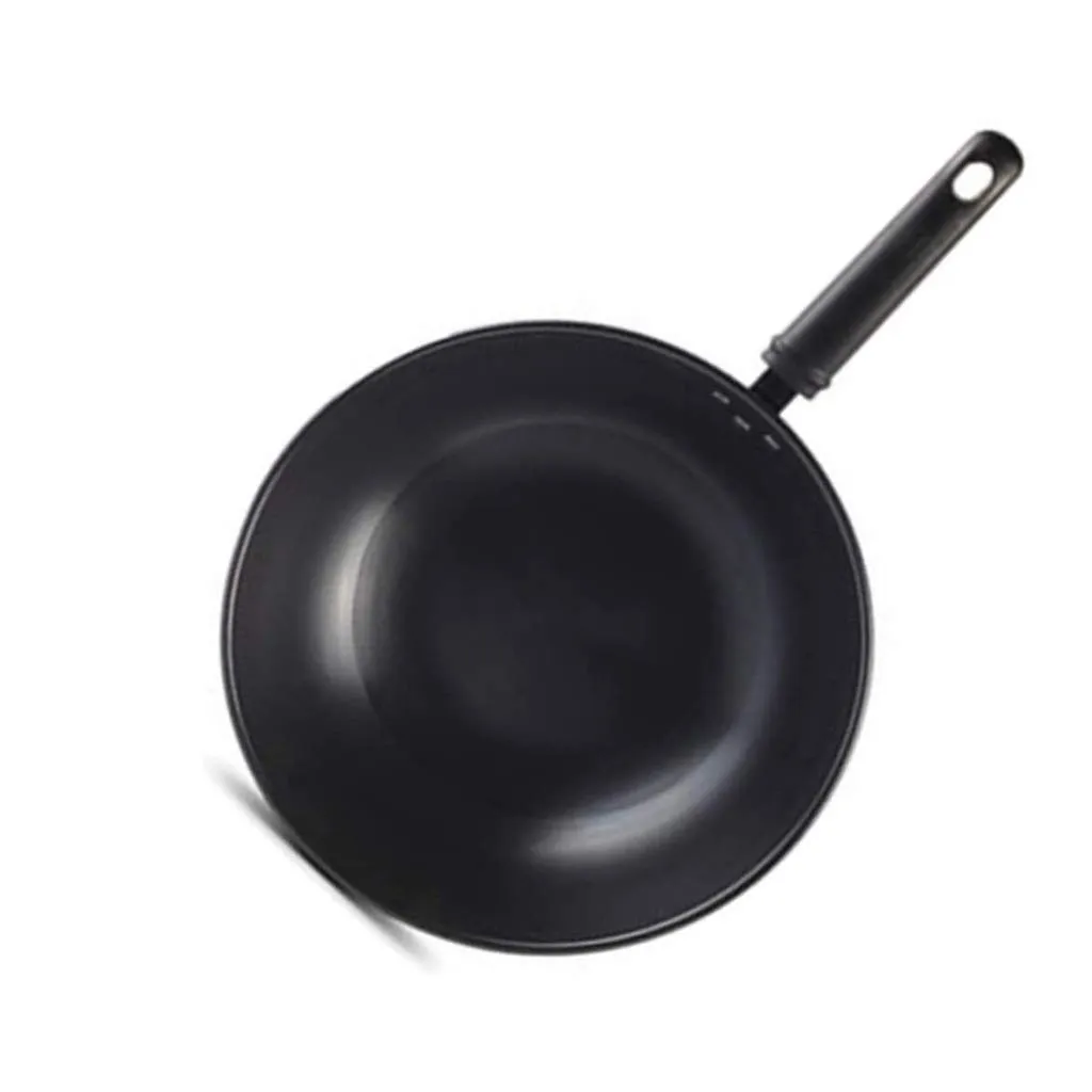 Marble Stone Coating Wok Pan 32CM – Induction Suitable, Non-Stick, Multi-Functional Smokeless Pot