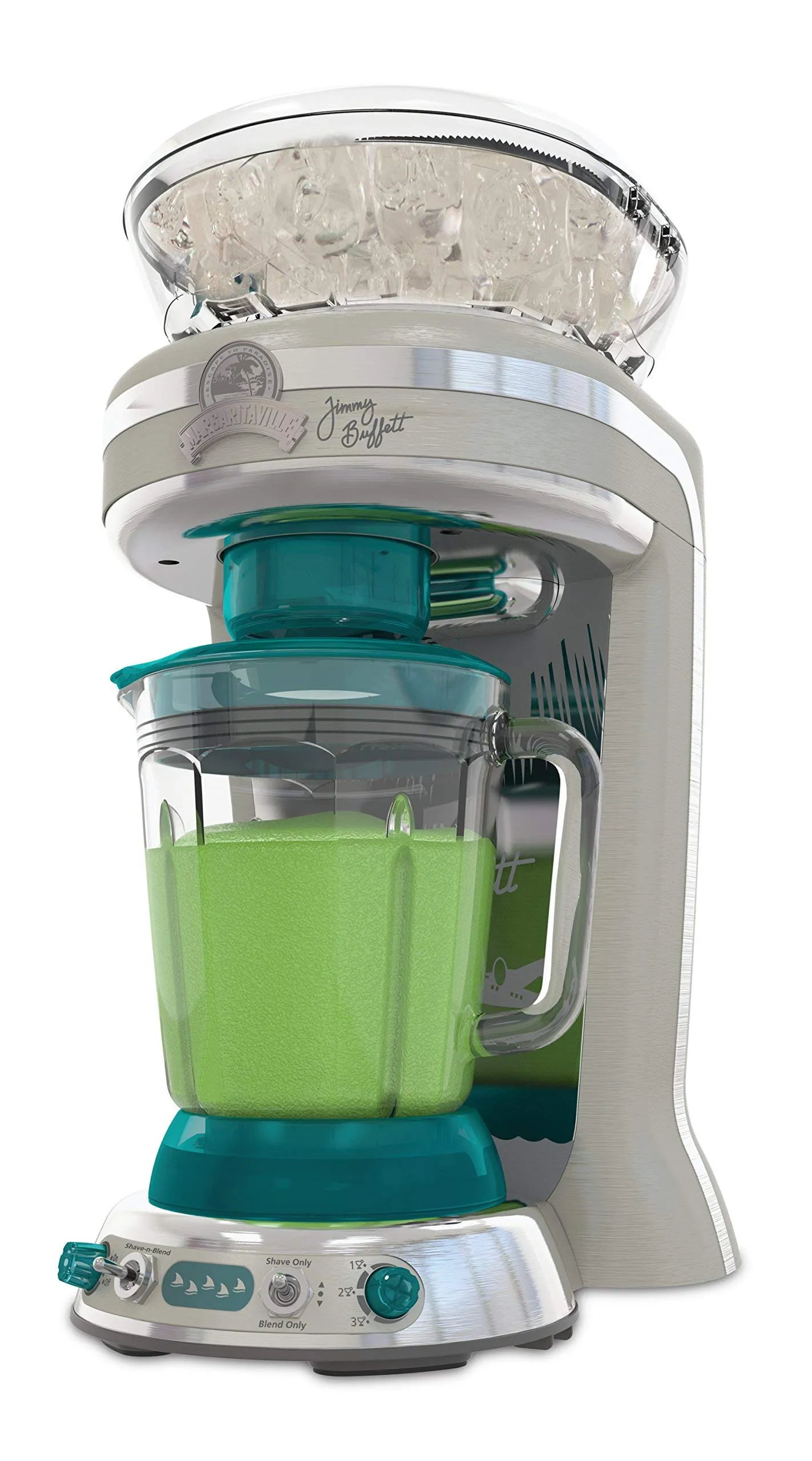 Margaritaville DM1946 Jimmy Buffet Signature Edition Frozen Concoction Maker - Metallic, 36 oz