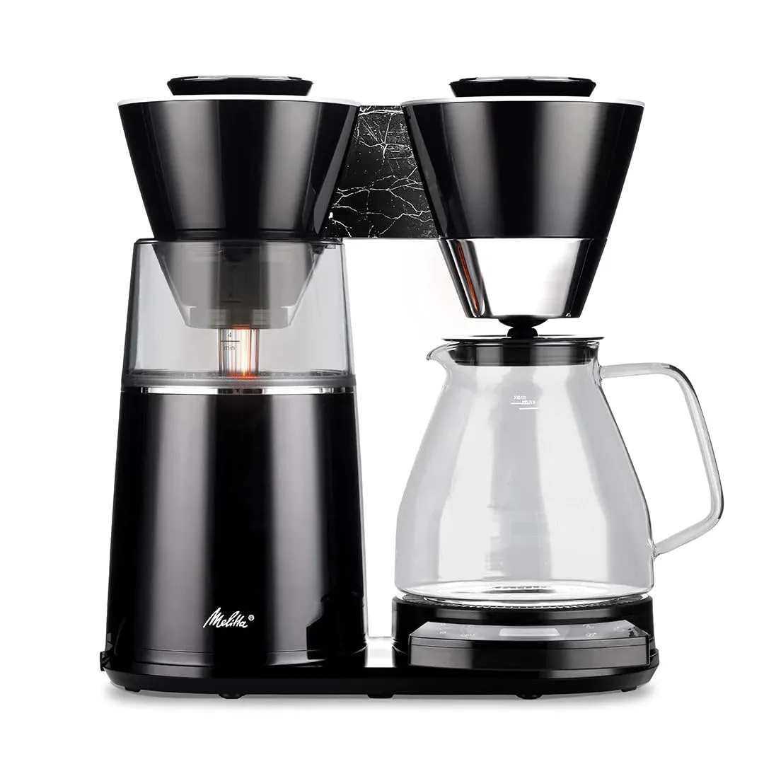 Melitta Vision 12-Cup Drip Coffee Maker, Automatic, Programmable, 96oz Capacity, Dual Heating