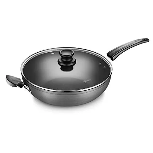 Multi-Function Cooking Pot with Wok Design - Induction Cooker & Gas Compatible - BBAUER