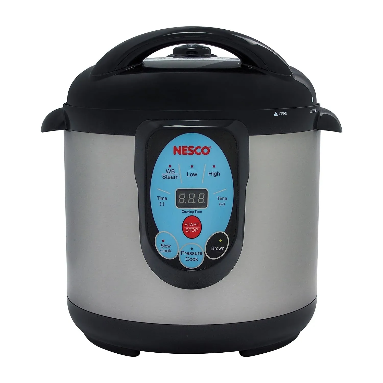 NESCO NPC-9 Smart Electric Pressure Cooker & Canner 9.5 Quart Stainless Steel Multi-Functional