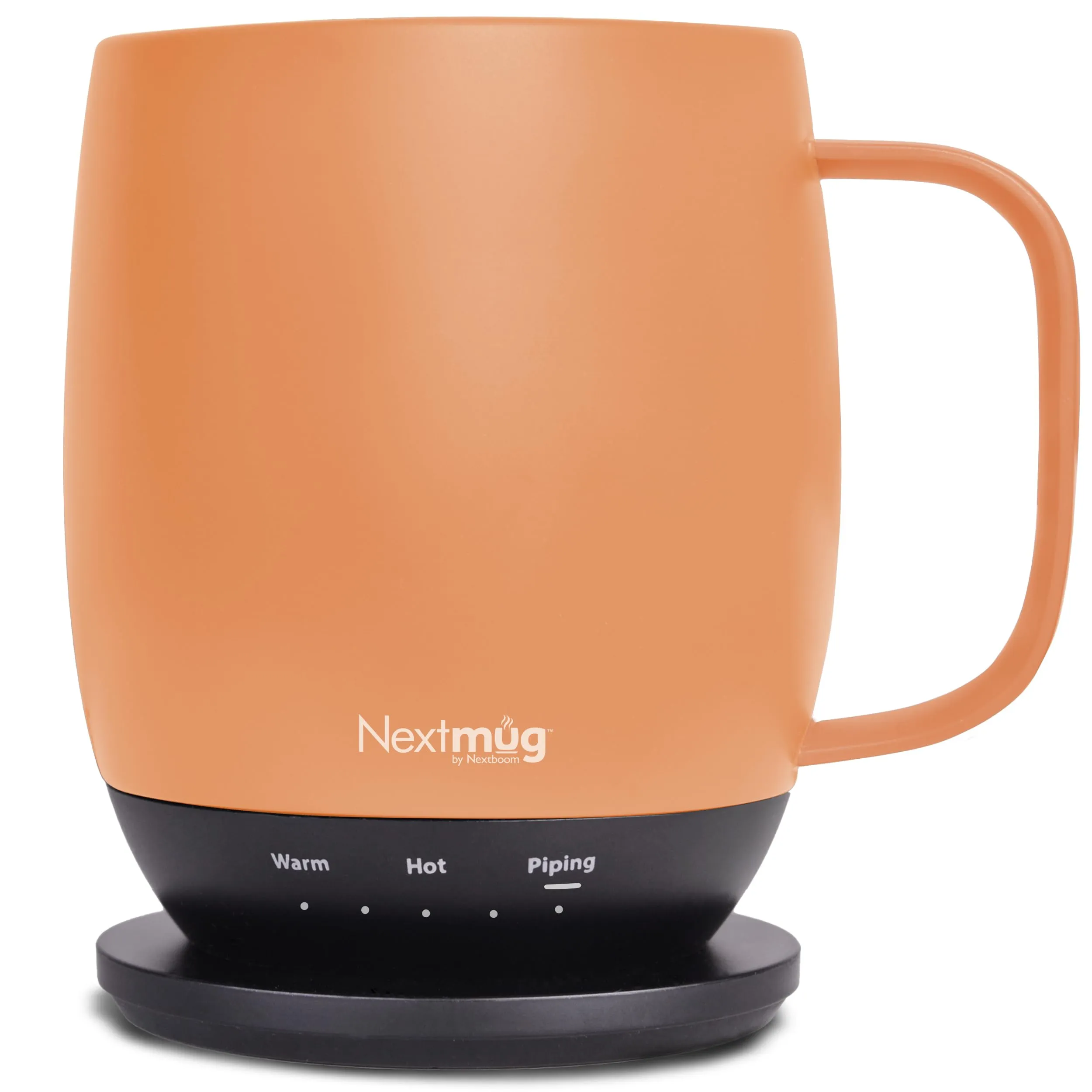 Nextmug Peach 14 oz. - Temperature-Controlled Self-Heating Coffee Mug with Smart Technology