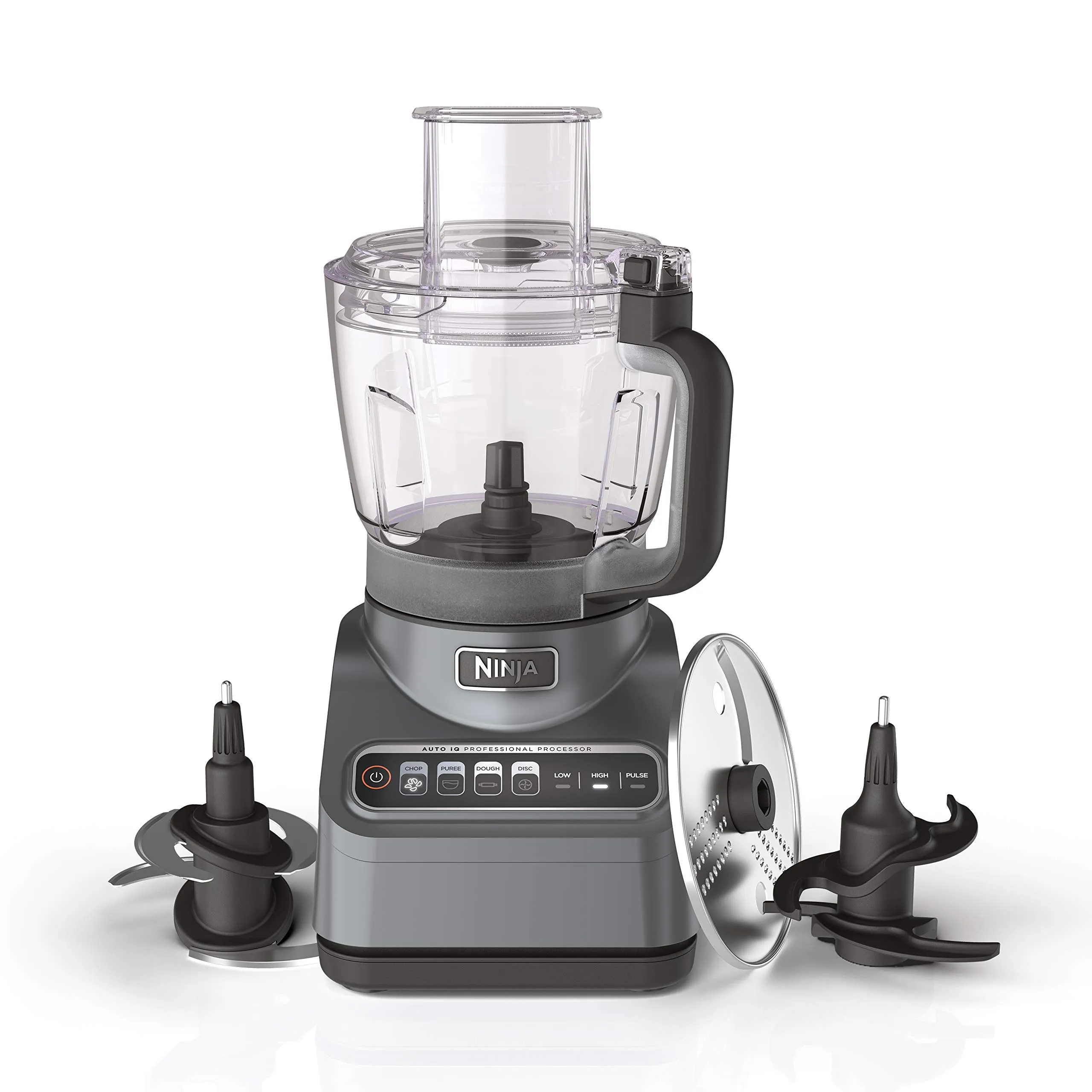 Ninja BN601 Professional Plus Food Processor 1000W 9-Cup Capacity Silver Stainless Finish