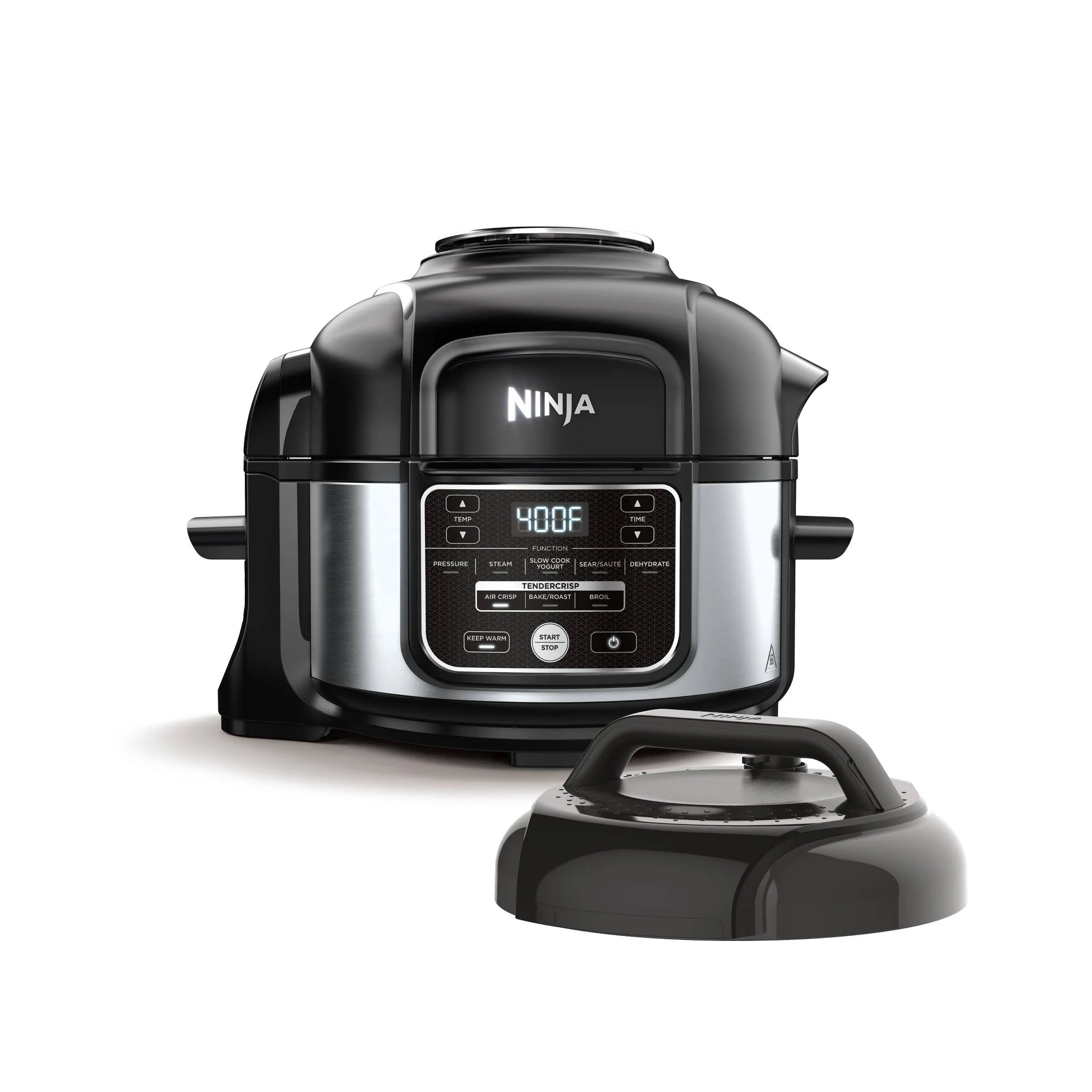 Ninja Foodi 10-in-1 5-Quart Pressure Cooker & Air Fryer - Stainless Steel, TenderCrisp Technology