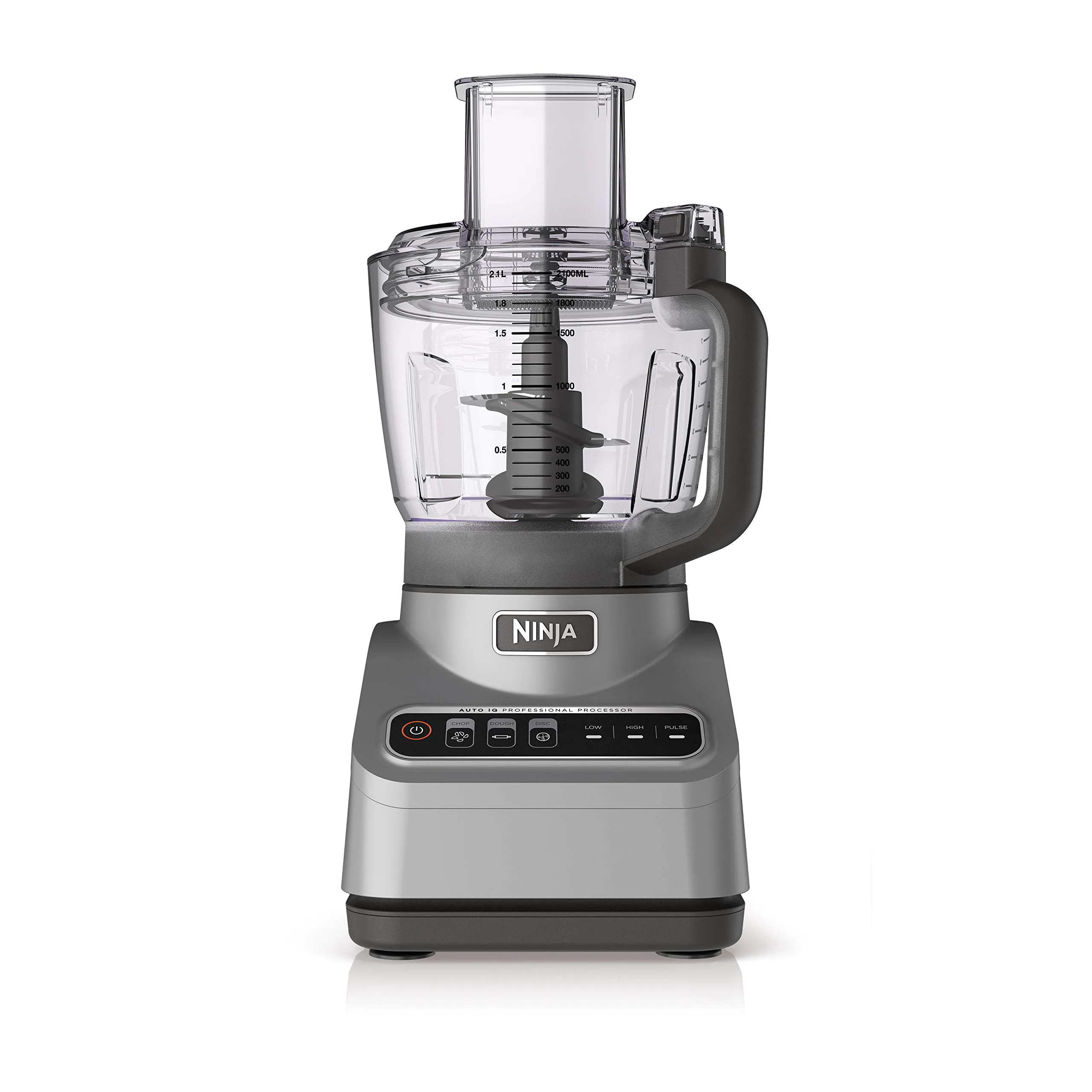 Ninja Professional Plus Food Processor 850W with Auto-iQ, 9-Cup Capacity, Silver Finish