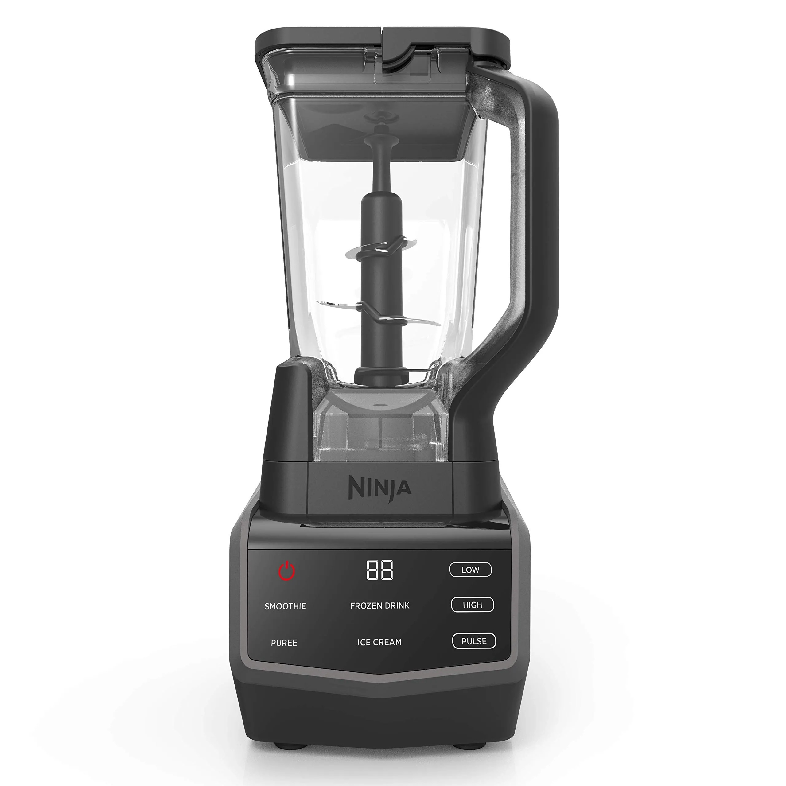 Ninja Smart Screen Blender 1000W, 64 oz Total Crushing Pitcher, Touchscreen, Auto-iQ, Black