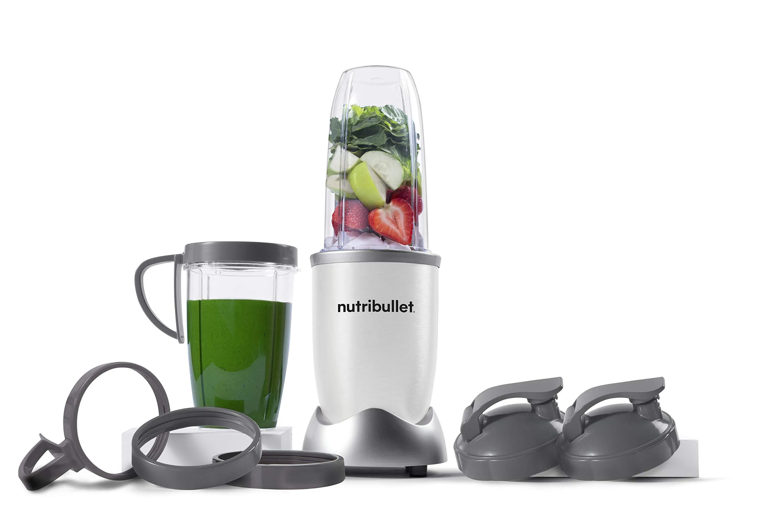 NutriBullet NB9-0401W Pro High-Speed Blender System 900 Watts - Renewed Nutrient Extractor