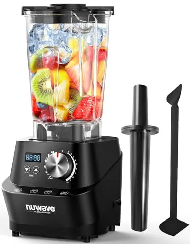 Nuwave Infinity Moxie 64oz Blender - Professional Grade, Self-Cleaning, BPA-Free, 1500W Power