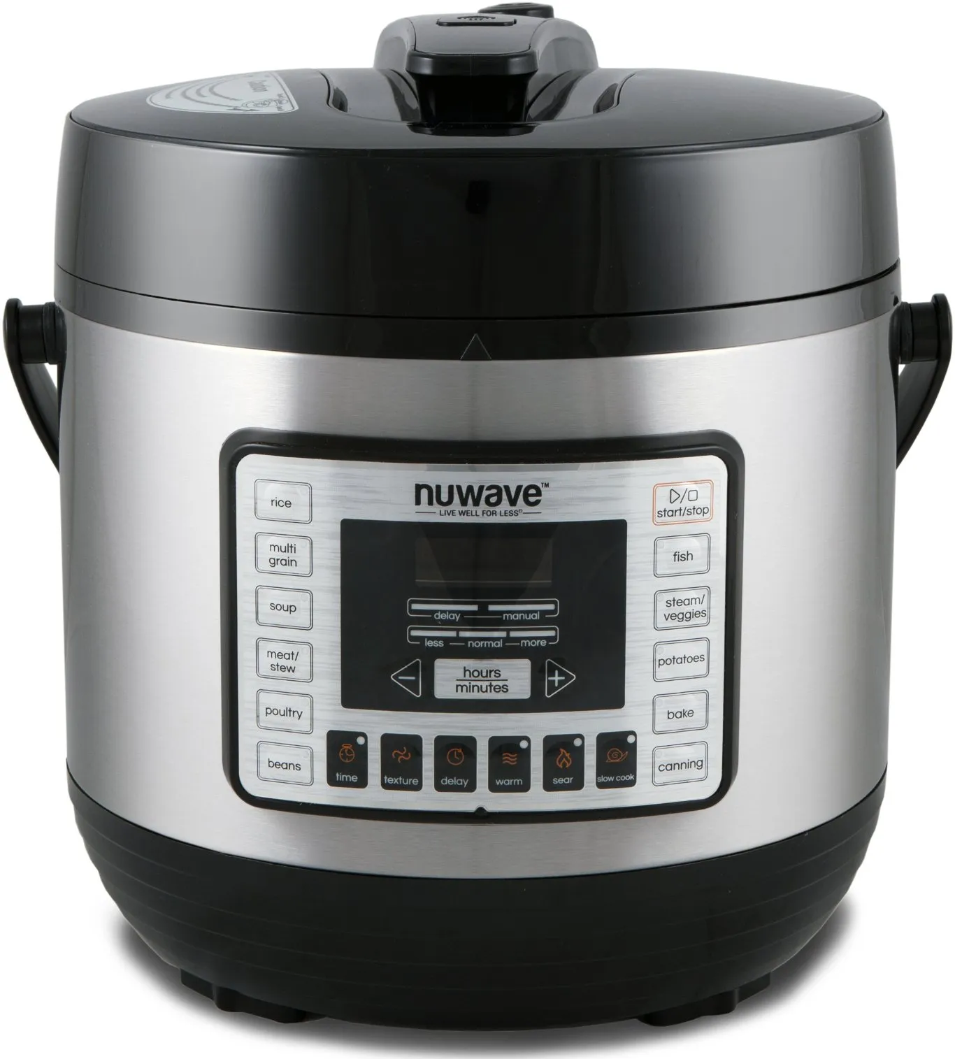 NUWAVE Nutri-Pot 6-Quart Digital Pressure Cooker with 11 Pre-Programmed Presets and Safety Features