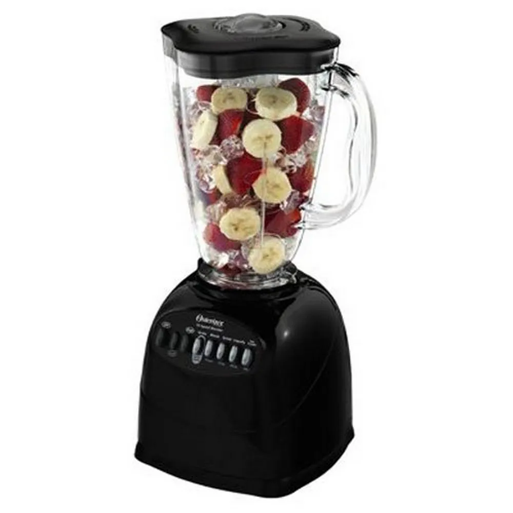 Oster 6706 6-Cup Blender, 450-Watt with 10 Speeds & Ice Crusher Blade in Black