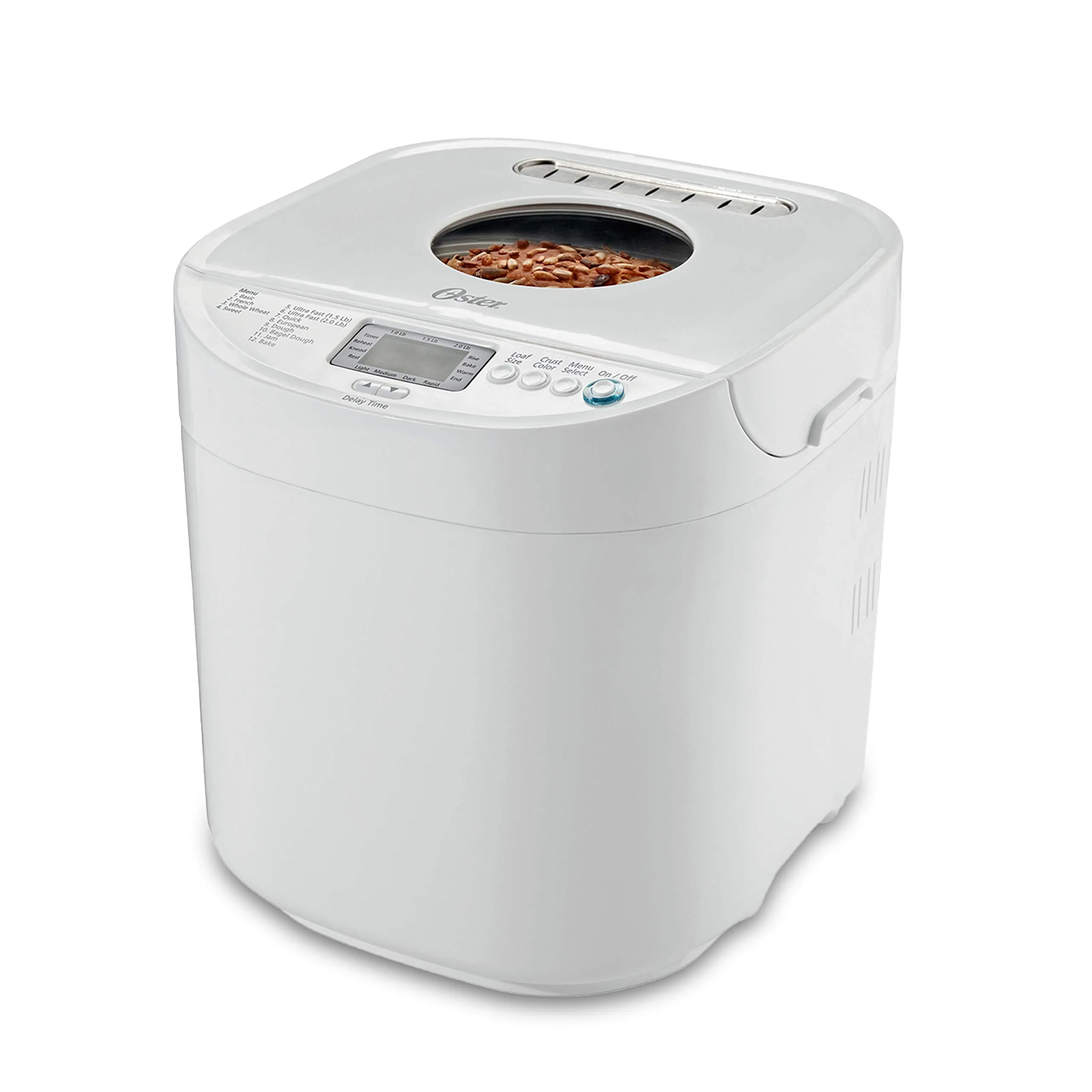 Oster Expressbake Breadmaker 2-lb Loaf Capacity White/Ivory