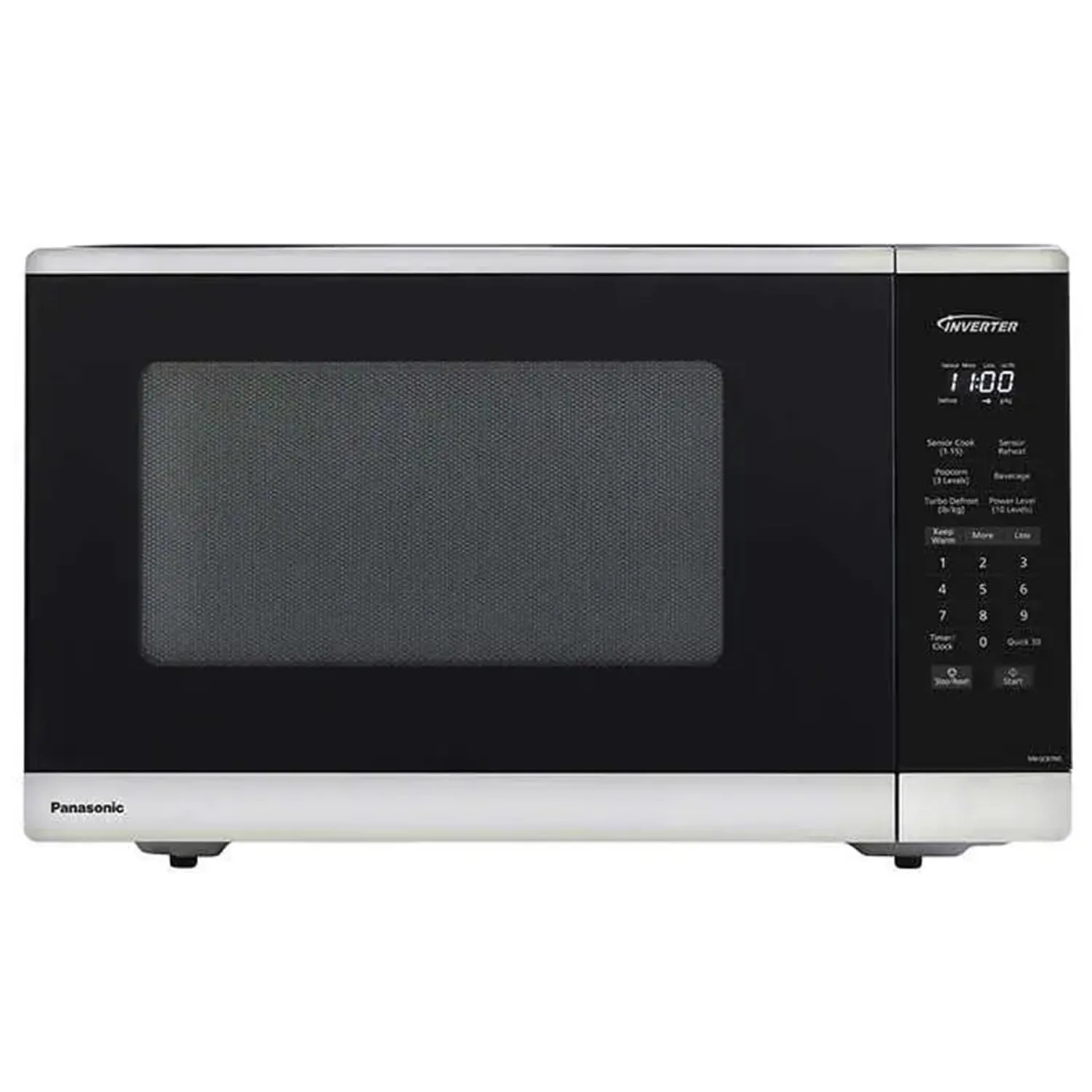 Panasonic 1.3 cu. ft. Inverter Microwave 1200W - NN-SC67NS, Sleek Design, User-Friendly Controls