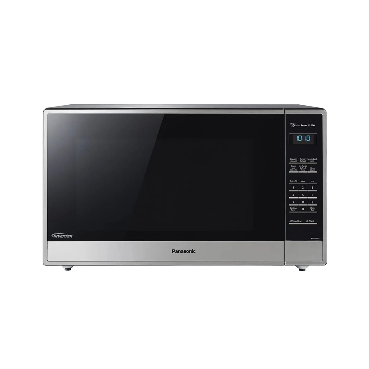 Panasonic 2.2 cu. ft. Stainless-Steel Microwave Oven with Inverter Technology, 1250 Watts