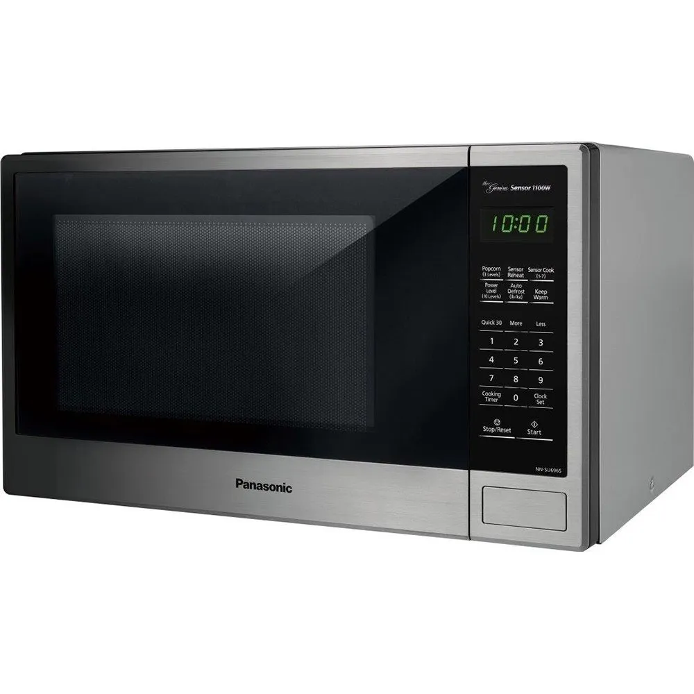 Panasonic NN-SU696S 1.3 Cft Stainless Steel Microwave Oven with Genius Sensor Cooking