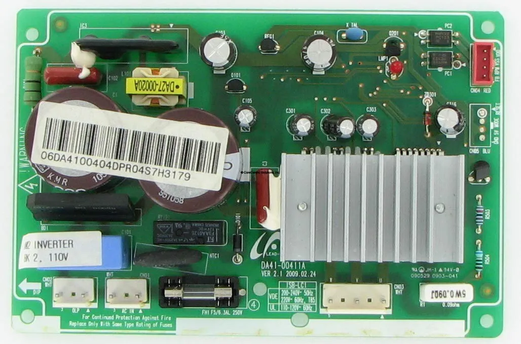 Samsung Da4100404E Refrigeration PBA Inverter Board (Renewed) - Expertly Inspected & Tested