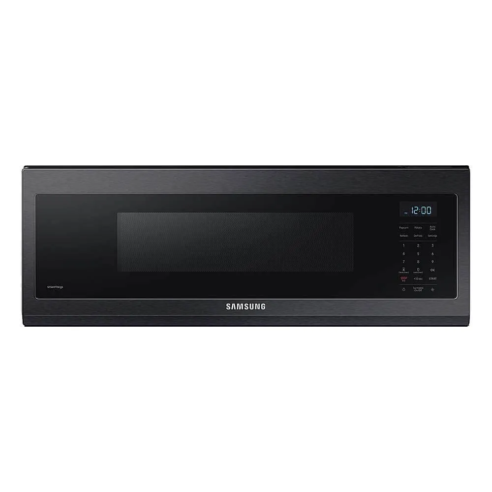 SAMSUNG ME11A7510DG 1.1 Cu. Ft. Black Stainless Smart Over-the-Range Microwave with Wi-Fi