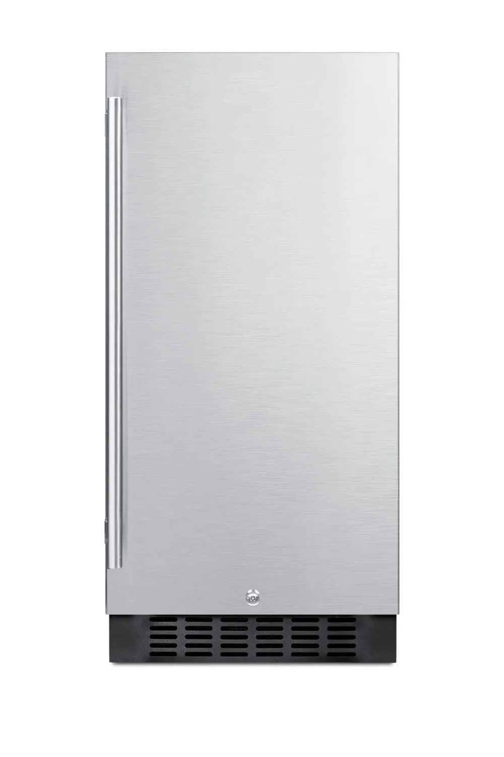 Summit Appliance ALR15BCSS 15' Wide ADA Compliant All-Refrigerator with Digital Controls & Lock