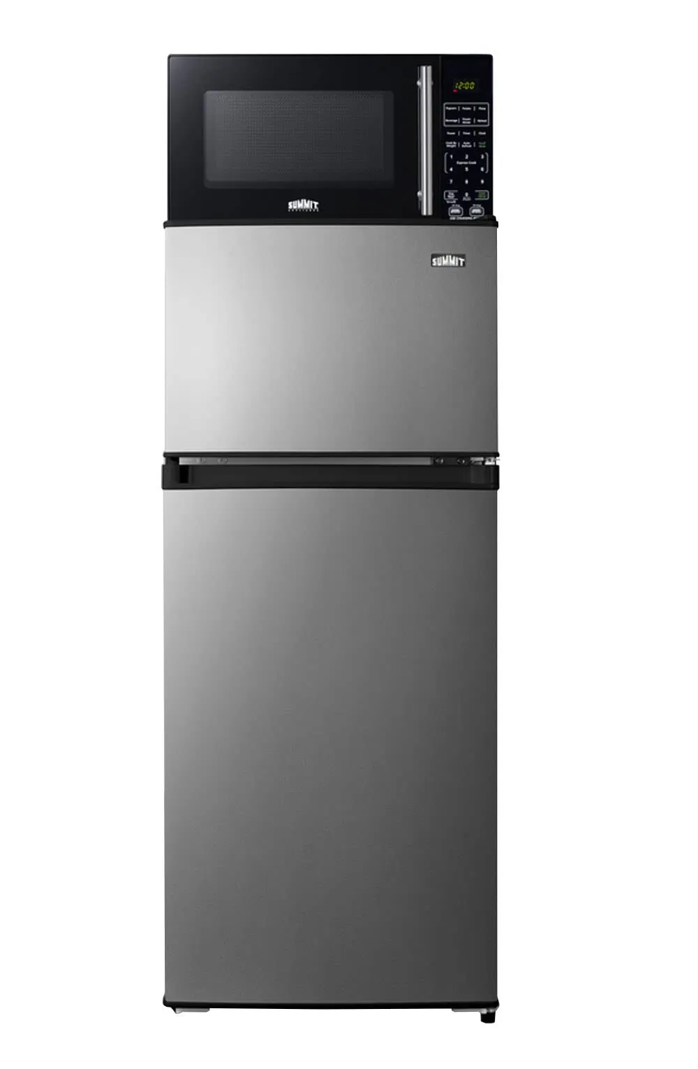 Summit Appliance MRF73PLA 19' Microwave/Refrigerator-Freezer Combo with Allocator, USB Ports