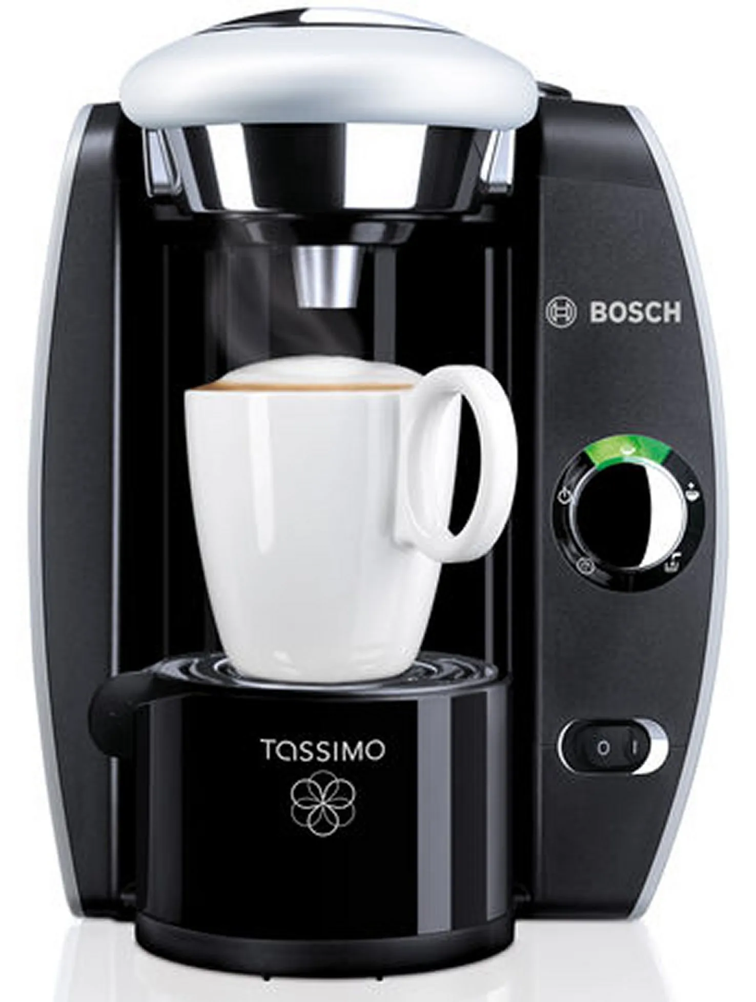 TASSIMO T45 Single Serve Coffeemaker with Barcode Technology, Instant Heat-Up, Low Energy Consumption