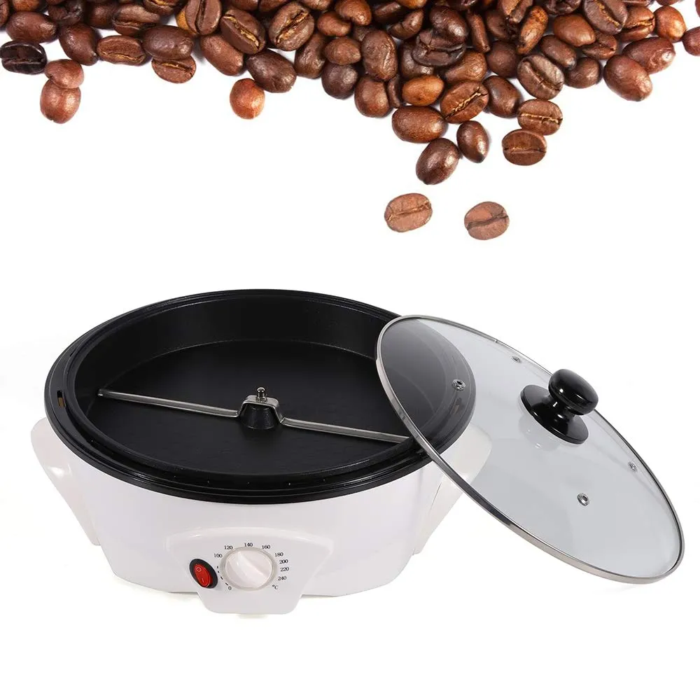 TBVECHI 110V 1200W Electric Coffee Roaster, 1500g Capacity, Non-Stick, Adjustable Temperature