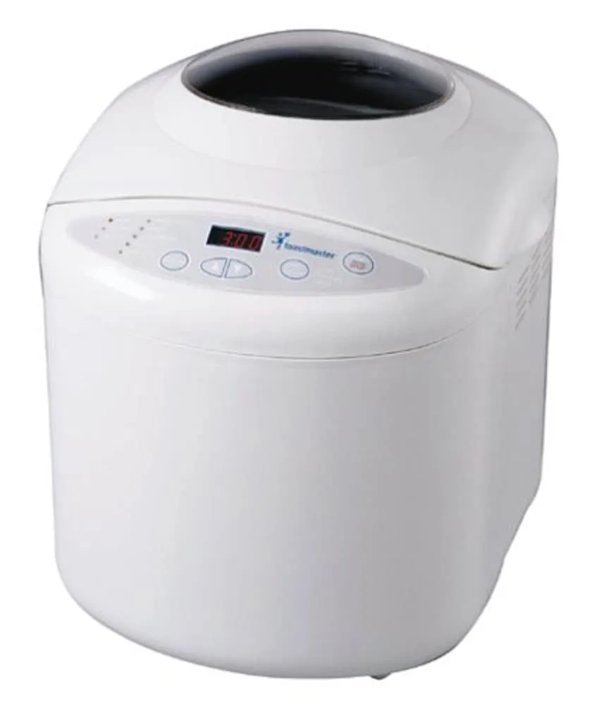 Toastmaster TBR15 Breadmaker - 1.5 lb Capacity, 13-Hour Timer, 8 Settings, Crust Control