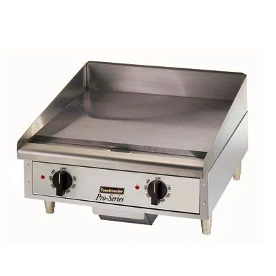 Toastmaster TMGE24 24' Stainless Steel Electric Griddle with Thermostatic Controls 4000W