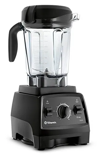 Vitamix 7500 Black Blender, 64 oz Low-Profile Container, Professional-Grade with Variable Speed Control