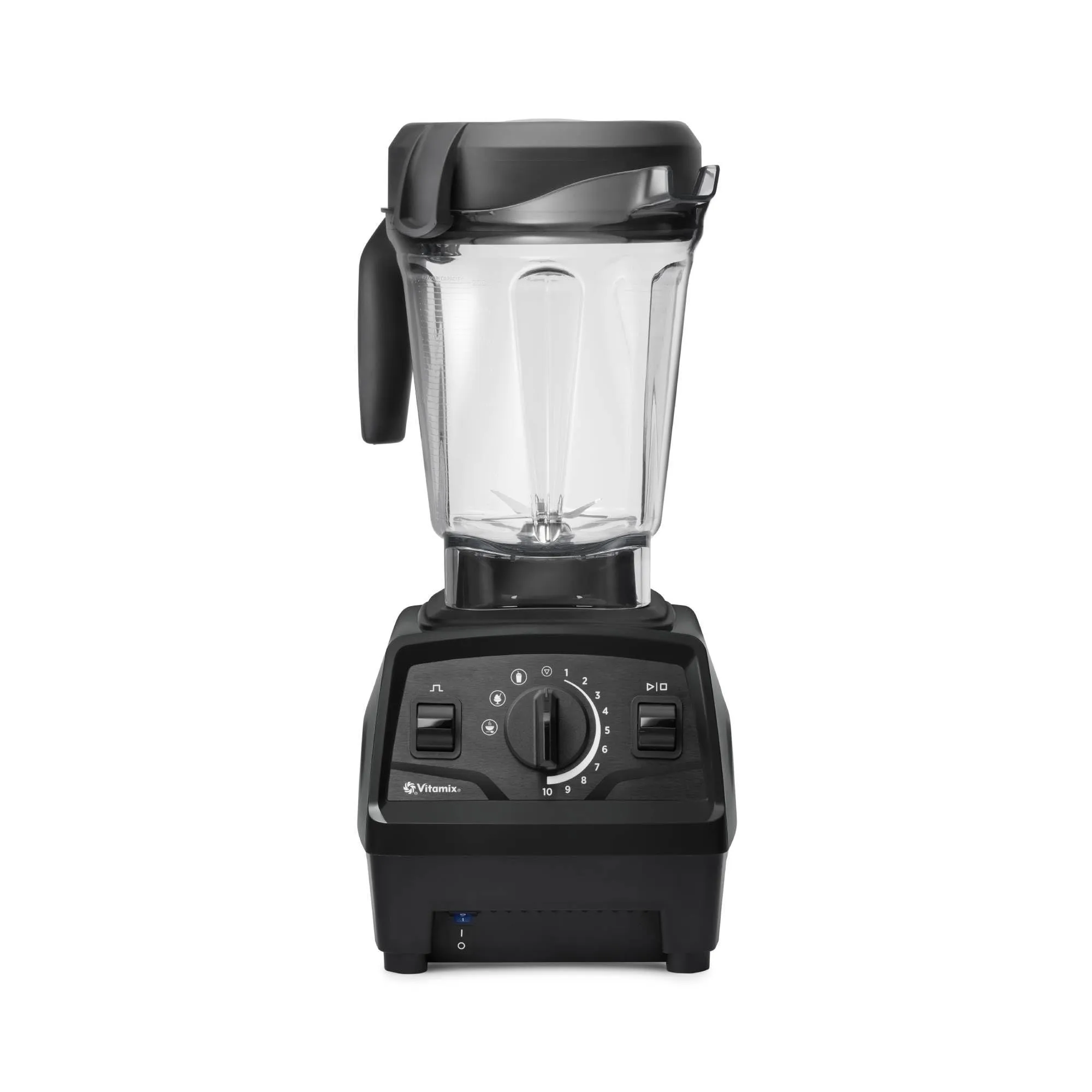 Vitamix Explorian Blender, 64 oz Low-Profile Container, 3 Programs, Black (Renewed Premium)