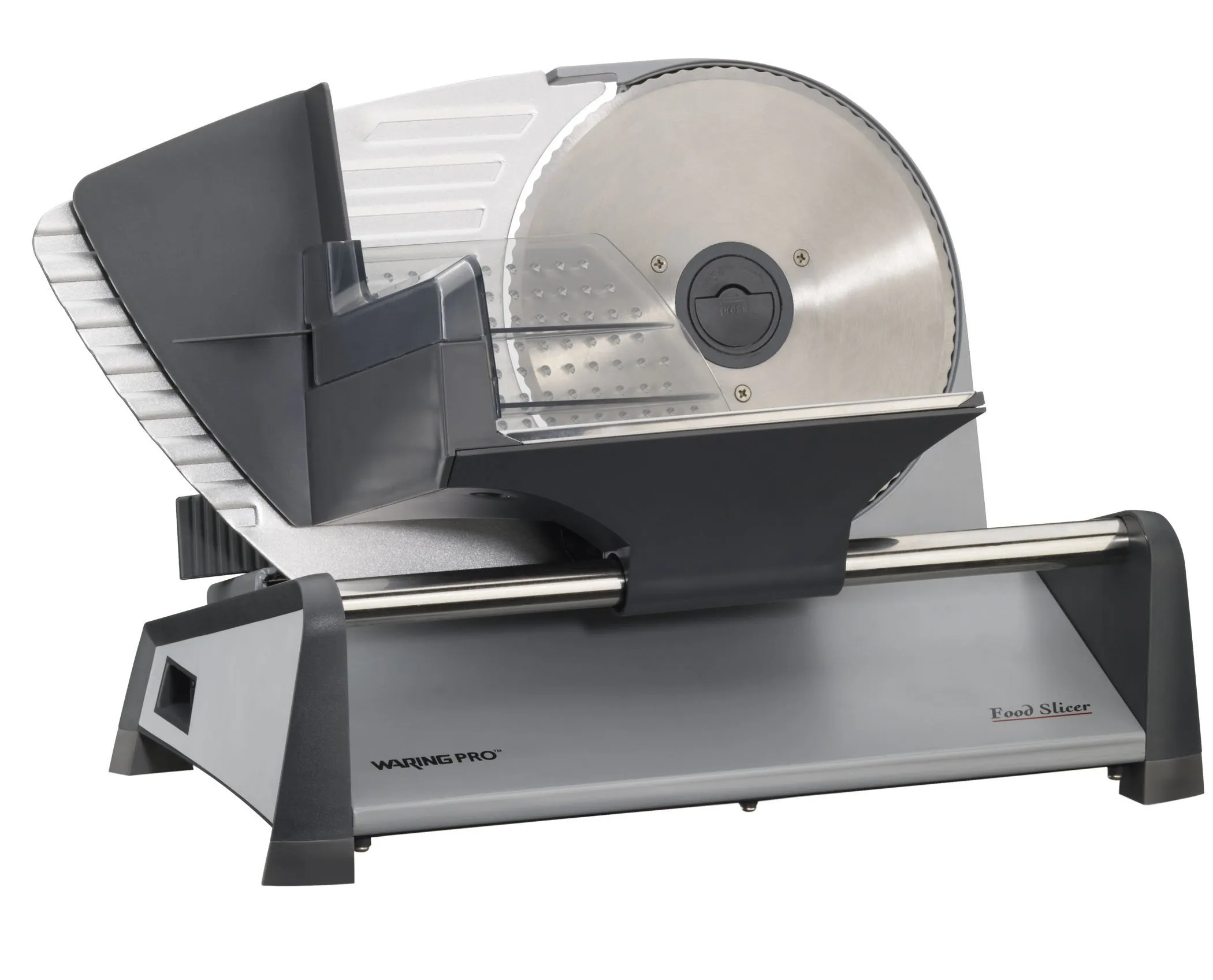 Waring Pro Professional Food Slicer, 7.5' Stainless Steel Blade, Adjustable Thickness, Home Use