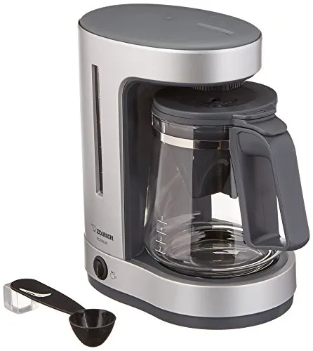 Zojirushi EC-DAC50 Zutto Silver 5-Cup Drip Coffeemaker for Perfect Brew Anytime